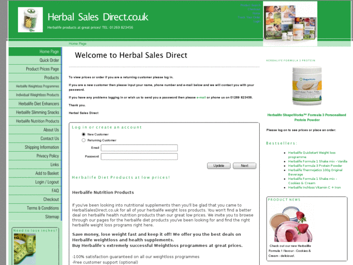 www.herbalsalesdirect.com