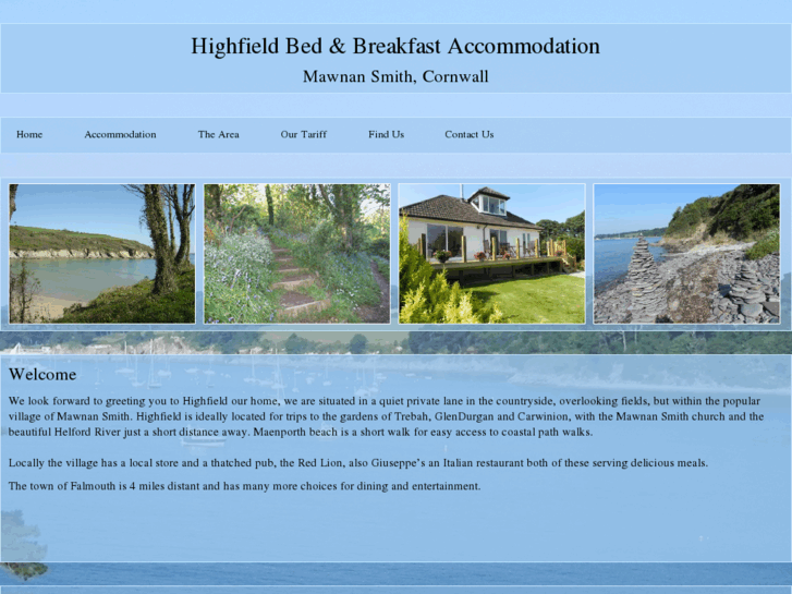 www.highfieldbedandbreakfast.com