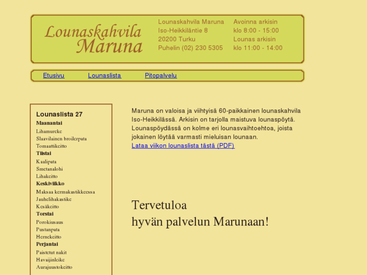 www.kahvilamaruna.com