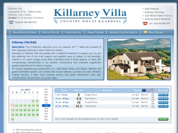 www.killarneyvilla.com