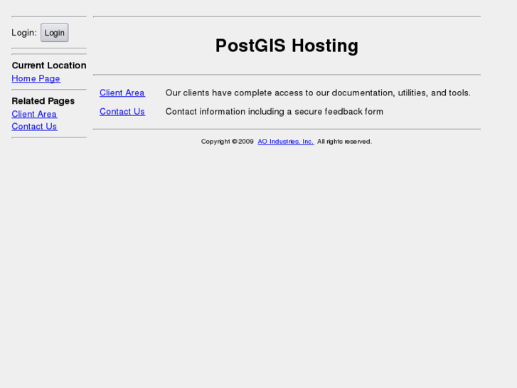 www.postgis-hosting.com