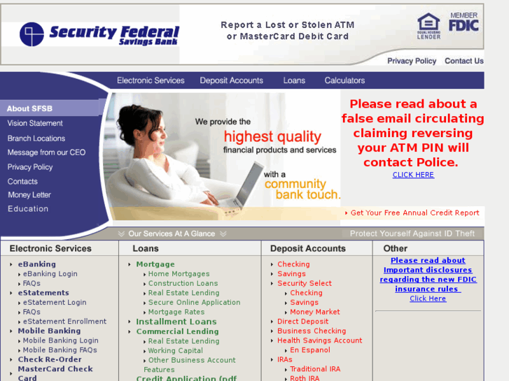 www.secfedbank.com