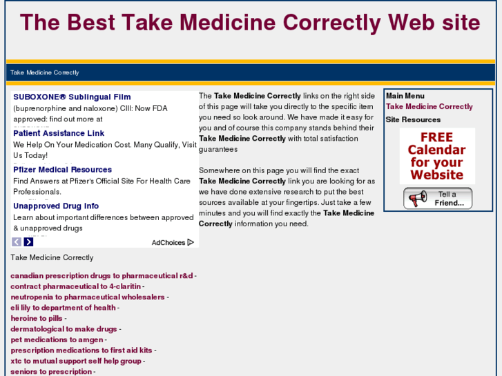 www.takemedicinecorrectly.com