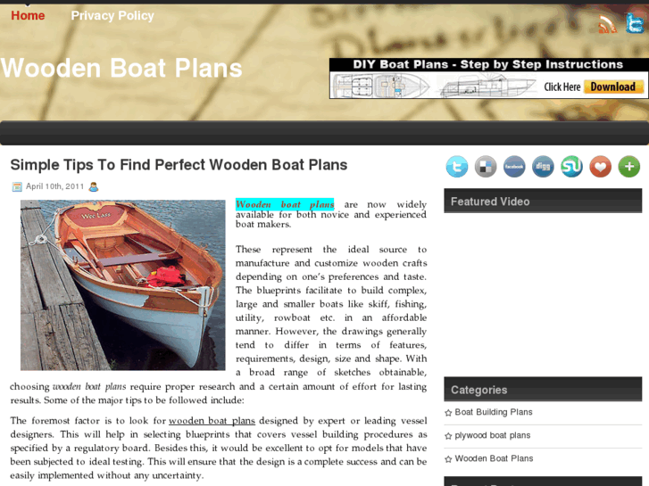 www.woodenboatplans.org