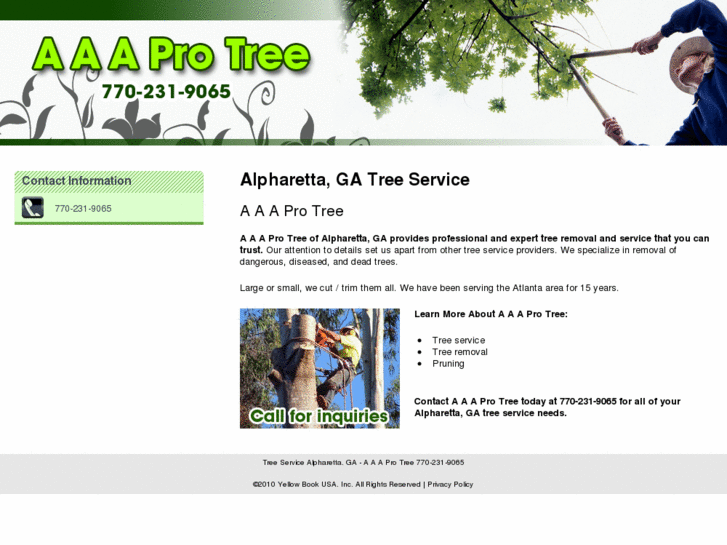 www.aaaprotree.com