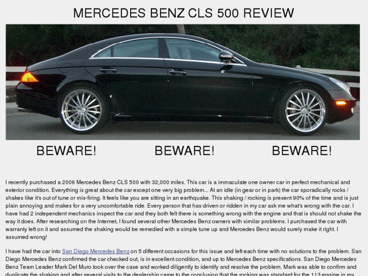 www.cls500review.com