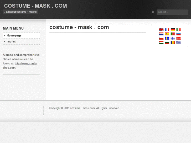 www.costume-mask.com