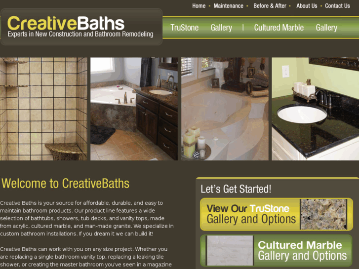 www.creativebaths.net