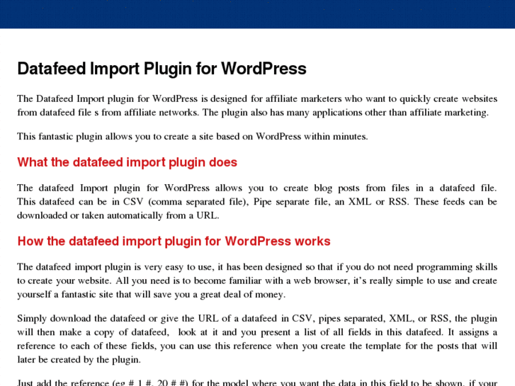 www.datafeedimportplugin.com