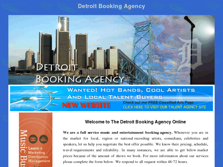 www.detroitbookingagency.com