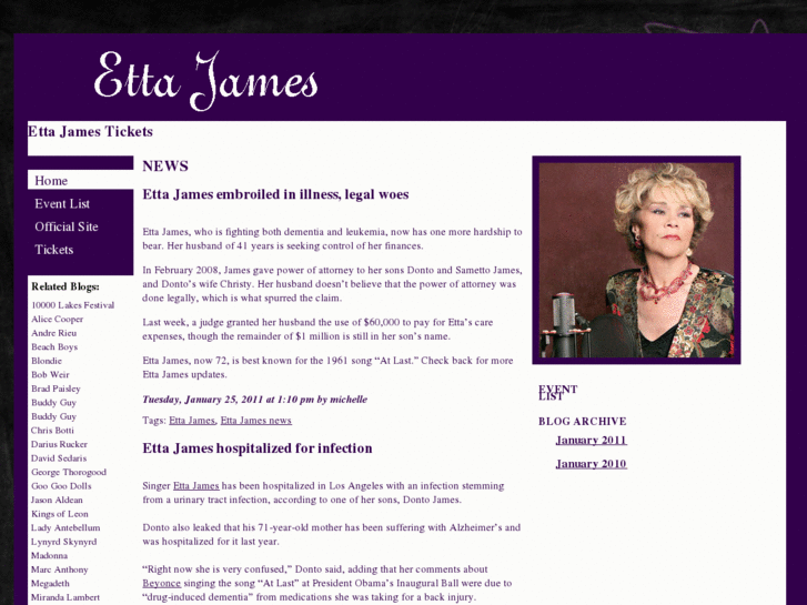 www.ettajamestickets.com