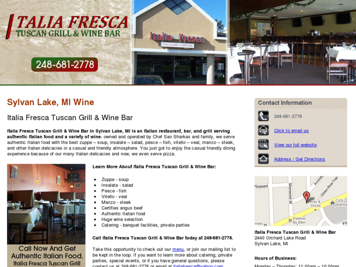 www.italianrestaurantwestbloomfield.com