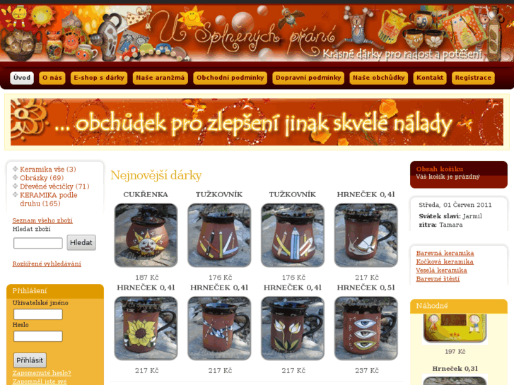 www.keramikaadarky.cz