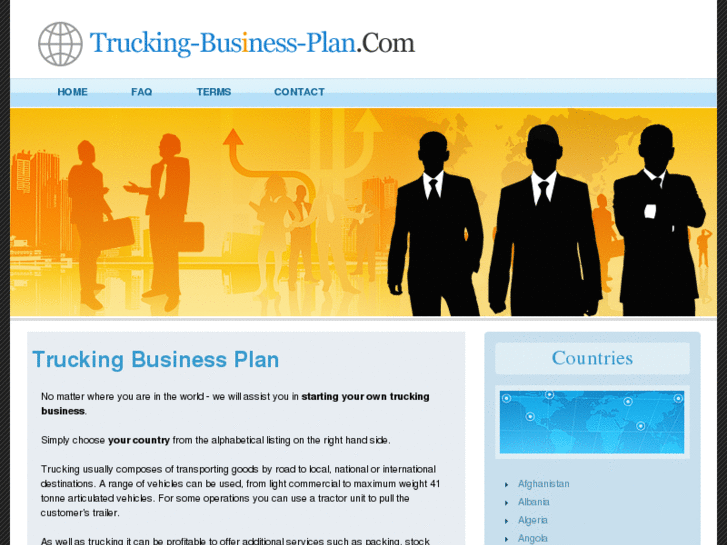 www.trucking-business-plan.com