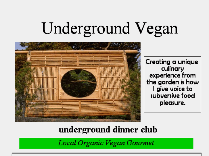 www.undergroundvegan.com