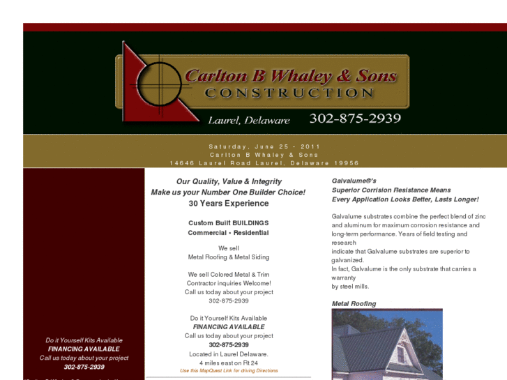 www.carltonbwhaleyandsons.com