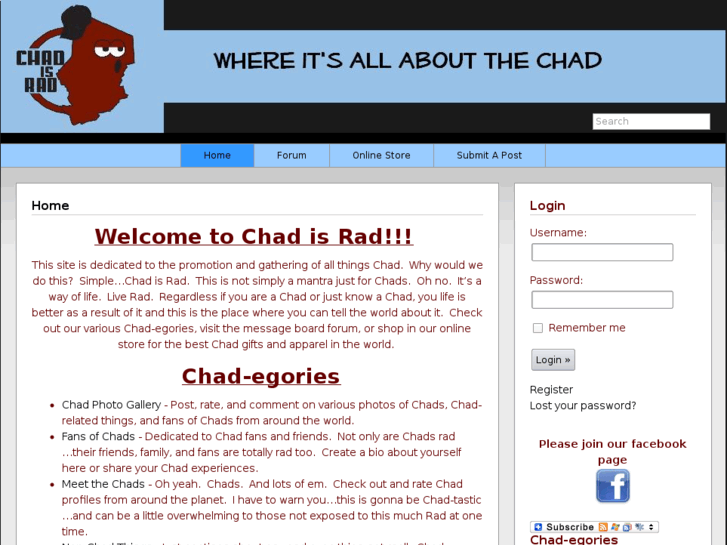 www.chadisrad.com