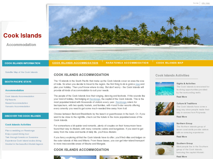 www.cookislands-accommodation.com