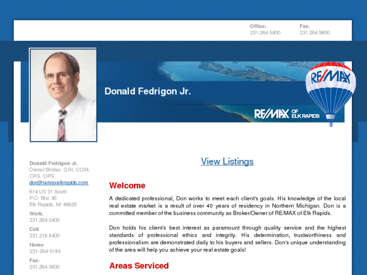 www.donfedrigonjr.com