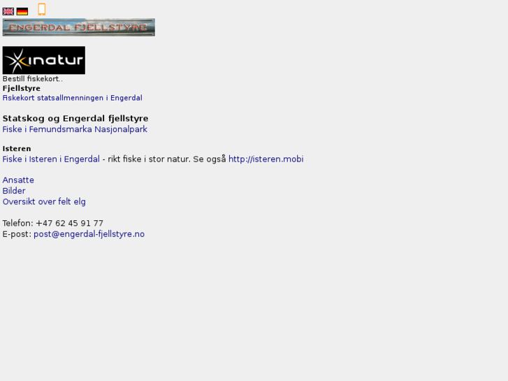 www.engerdal-fjellstyre.mobi