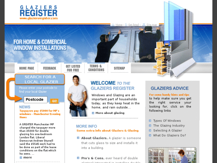 www.glazierregister.com