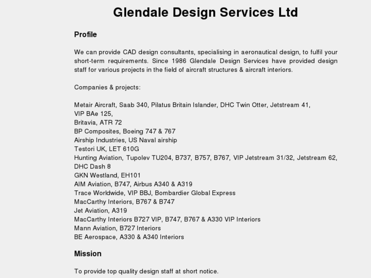 www.glendaledesign.co.uk