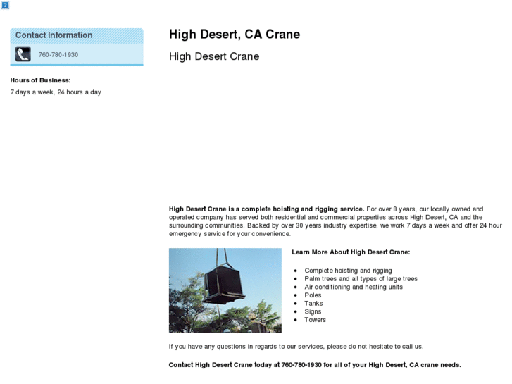 www.highdesertcrane.com