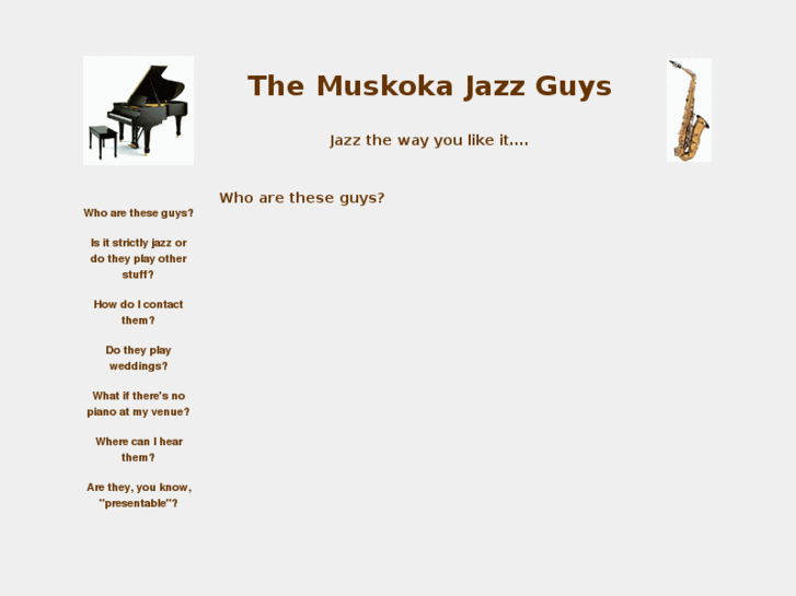 www.muskokajazzguys.com