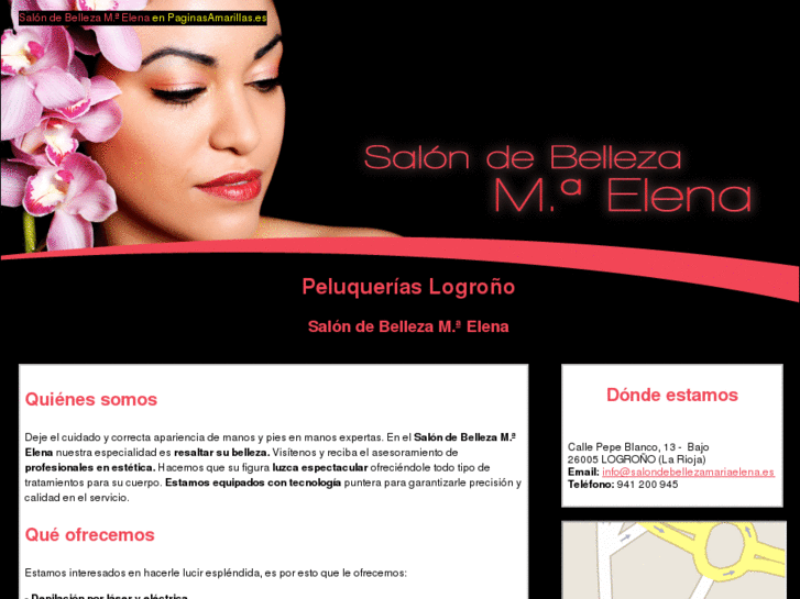 www.salondebellezamariaelena.es