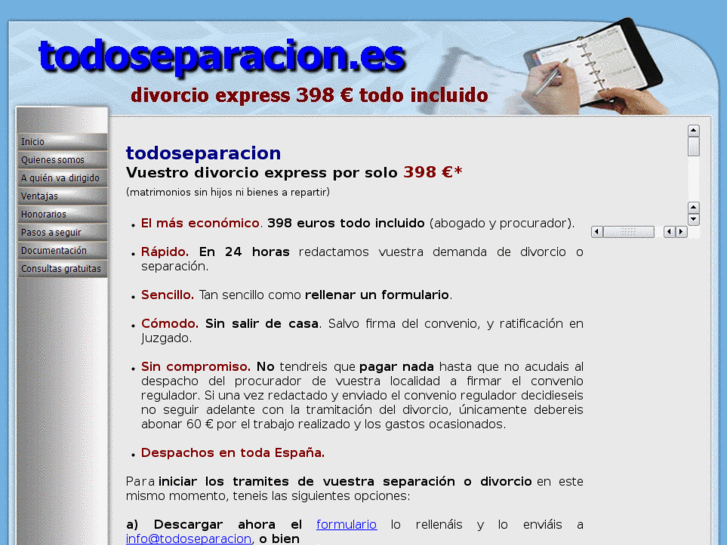 www.todoseparacion.es