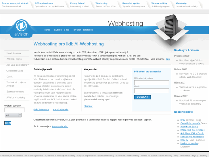 www.ai-webhosting.cz