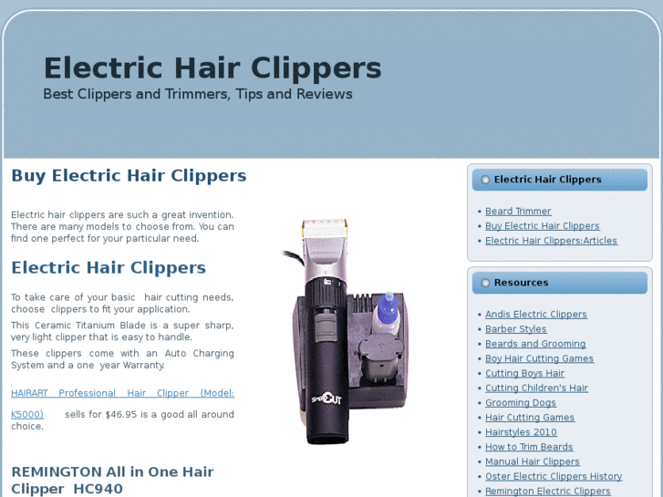 www.electrichairclippers.org