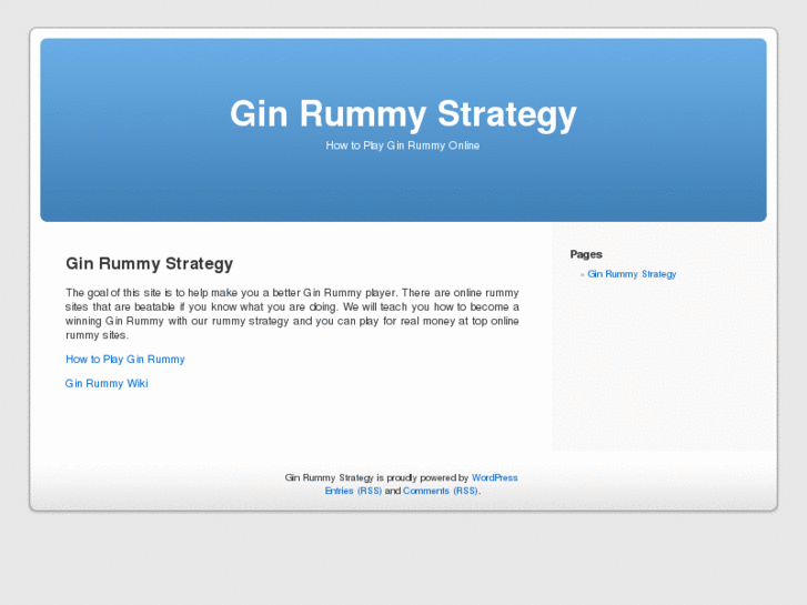 www.ginrummystrategy.com