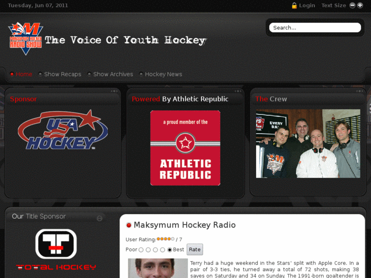 www.maksymumhockeyradio.com