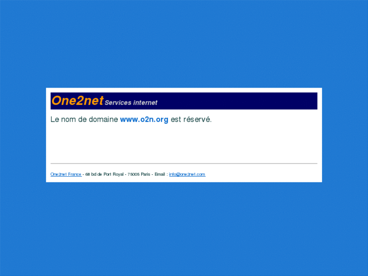 www.o2n.org