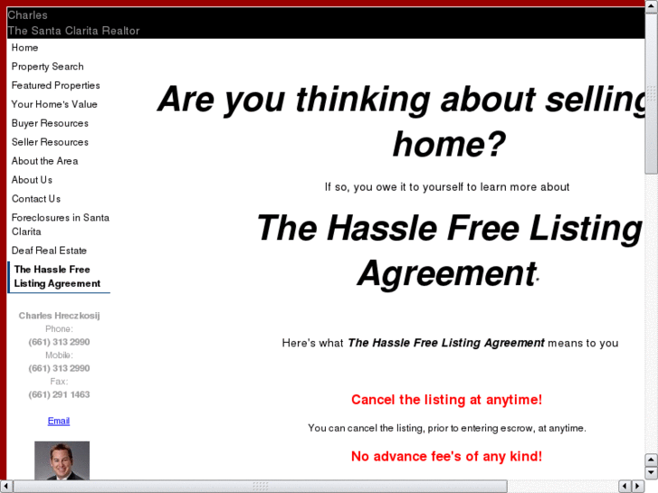 www.thehasslefreelistingagreement.com