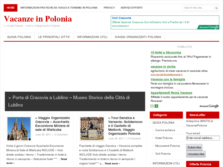 www.vacanzepolonia.com