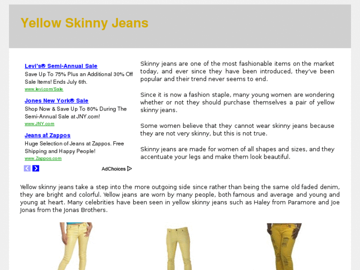 www.yellowskinnyjeans.com