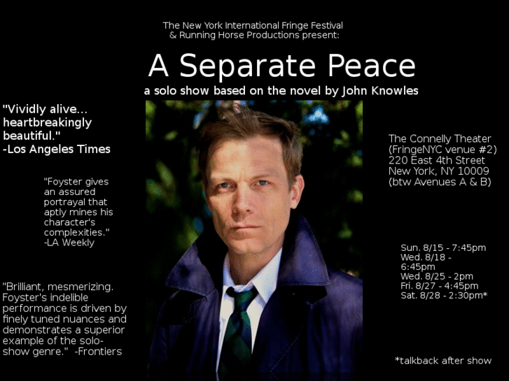 www.aseparatepeace.info