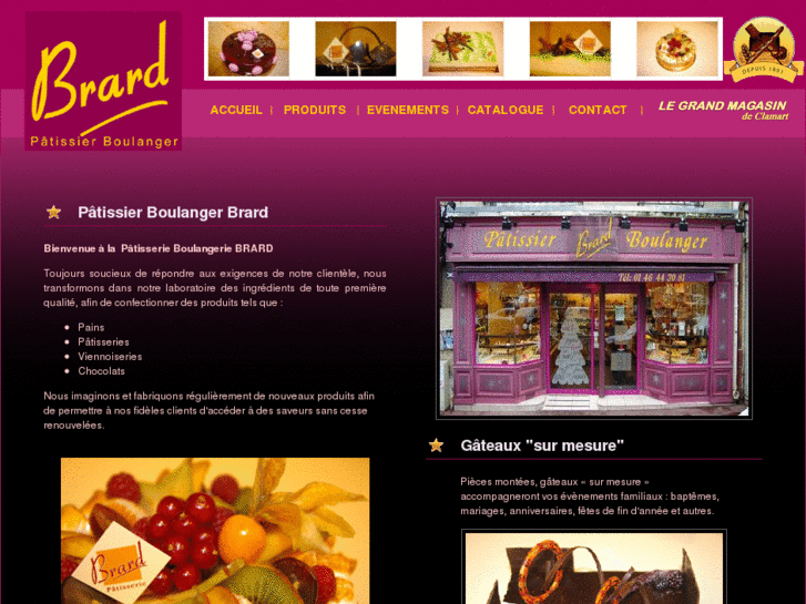 www.boulangeriepatisserie-brard.com