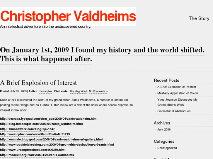 www.christophervaldheims.com
