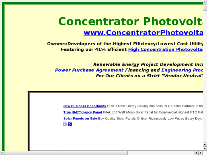 www.concentratorphotovoltaics.com