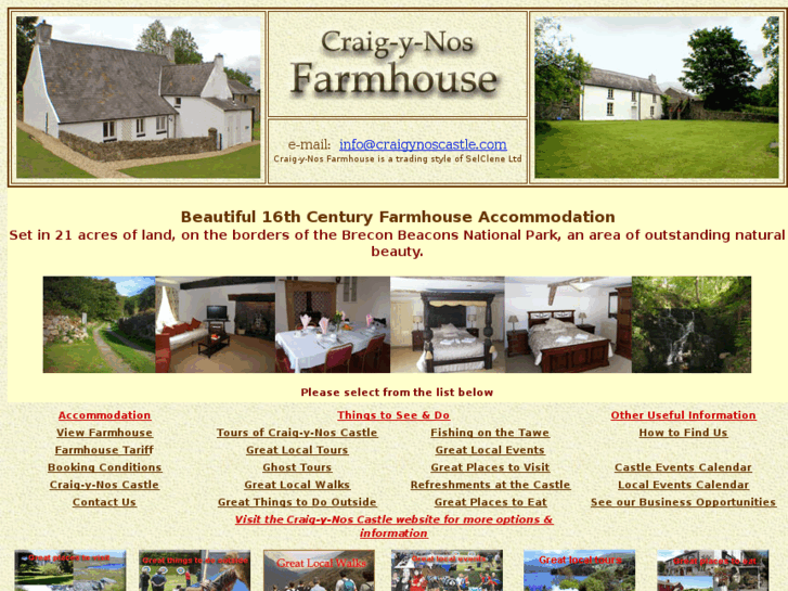 www.craigynos-farmhouse.com