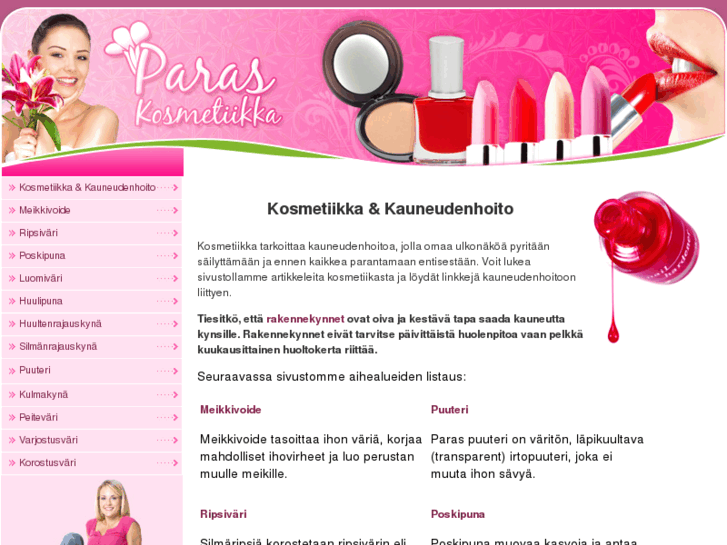 www.kosmetiikkasivut.com