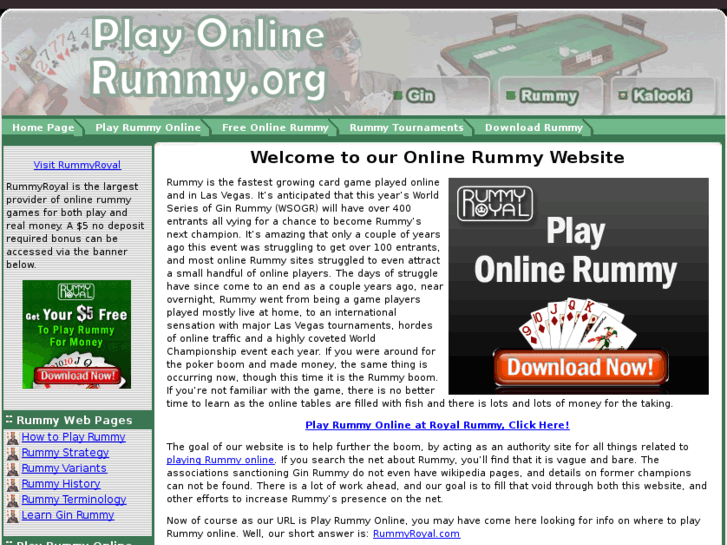 www.playonlinerummy.org