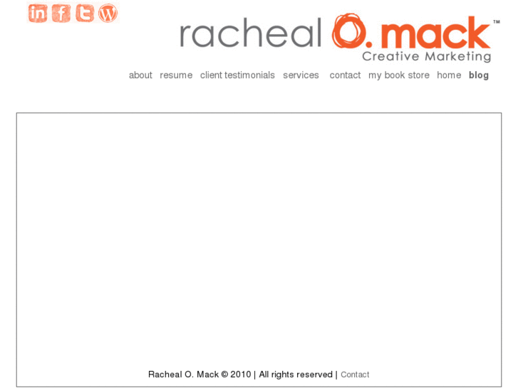 www.rachealomack.com