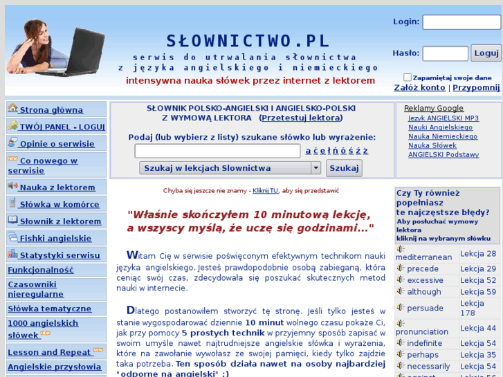 www.slownictwo.pl