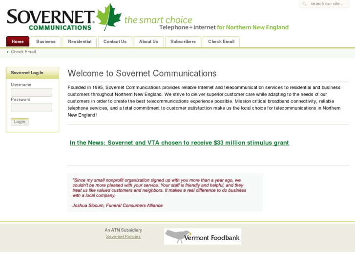 www.sovernetcommunications.org