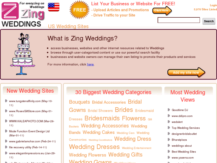 www.zingweddings.com