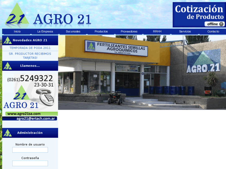 www.agro21sa.com